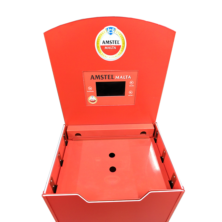 Customized Wine Display Stand Automatic Vertical Vendor Beverage Dispenser Stand