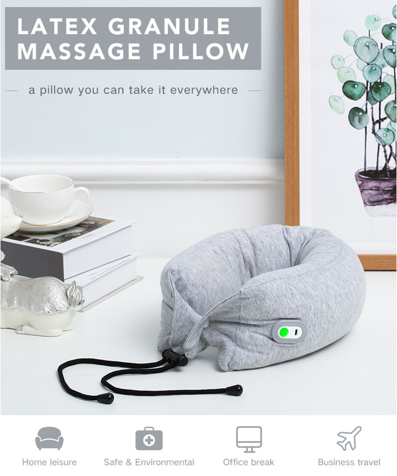 Customized Logo Travel Neck Massager , Cordless Shiatsu Massager Disassemble