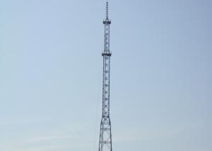Quality 60 Meters Q235B / Q345B TV Antenna Tower ASTM A123 Galvanizing Standard wholesale