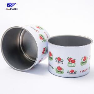 Quality 160ml D65x48.5mm Metal Can Weed Packaging With Easy Open Lid / Children Lid wholesale