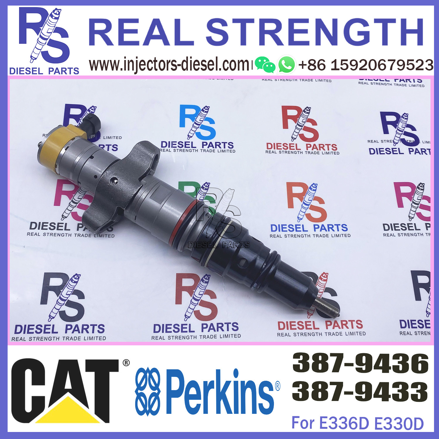 injection nozzle injector fuel engine diesel pump injector sprayer 387-9433 387-9436 for CAT C9