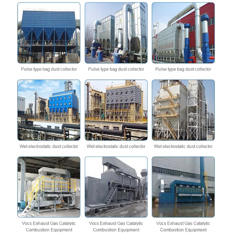 Product Advantages No Secondary Pollution in Paint Spray Booth Exhaust Gas Treatment