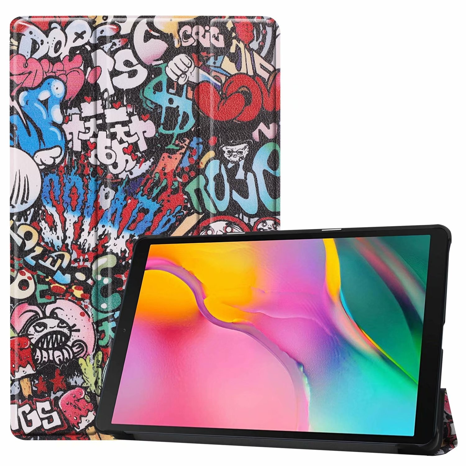 Samsung Galaxy Tab A 10.1 Inch 2019 Cover,Print Case for Galaxy Tab A 10.1(T510,T515)