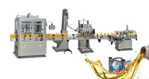 Quality Stainless Steel Automated Bottling Line Durable Oil Bottle Packaging Machine wholesale