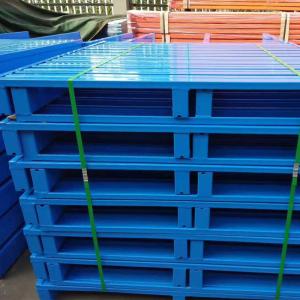 Quality 4 Way Durable Metal Warehouse Steel Pallet Heavy Duty Steel Pallet 1000 - 2000 Kg wholesale
