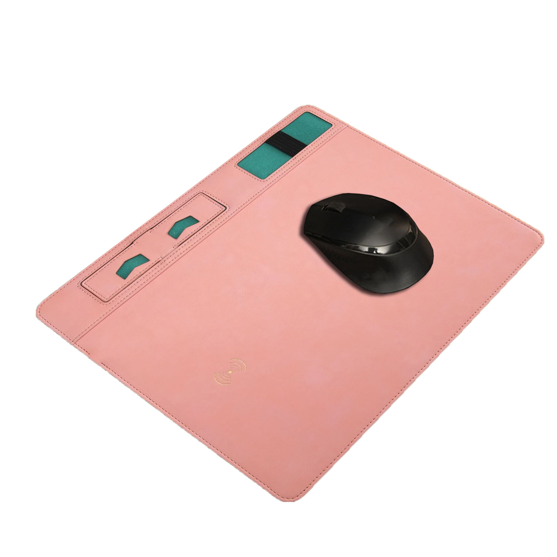 Nonslip Reusable Phone Charging Mouse Pad , Multipurpose Water Resistant Mousepad