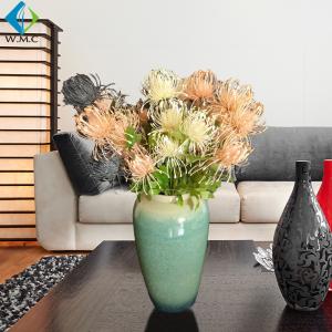 Quality Crab Claw Chrysanthemum Fake Wedding Bouquets , Bride Holding Flowers wholesale