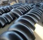 Sch 80 Seamless Steel Pipe Fittings 180 Degree 90 Degree ASTM A234 WPB Black