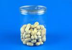 Eco Friendly PET Plastic Jars Transparent Body EOE / POE Sealing Type