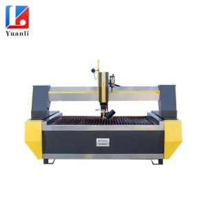 Quality Cnc Granite Water Jet Tile Cutter 5 Axis Stones Porcelain Tile Cutting Machine wholesale
