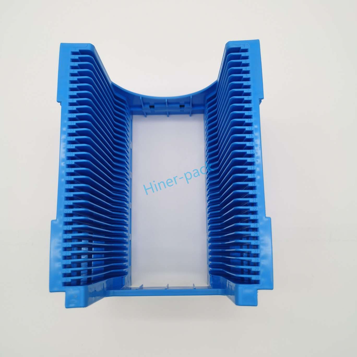 Verticle Wafer Cassette Box PP Material Low Outgassing Used In Semiconductor Field