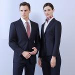 V-neck Collar Blazer Skirt Women Suit Set for Office Pencil Skirt 2 Pieces