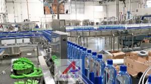 Quality 450KVA 2000m2 Mineral Water Filling Machine CGF For PET Plastic Bottle wholesale