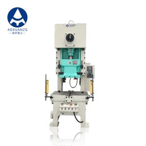Quality Aluminium Foil Container Pneumatic Punching Machine 63T Semi Auto With Feeder wholesale