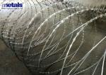 BTO30 Galvanized Concertina Razor Barbed Wire Green PVC Coated