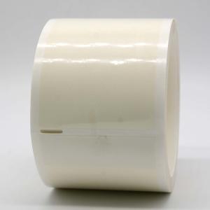 Quality 20x100-20mm Cable Adhesive Label 1mil White Matte Translucent Water Resistant Vinyl Cable Label wholesale