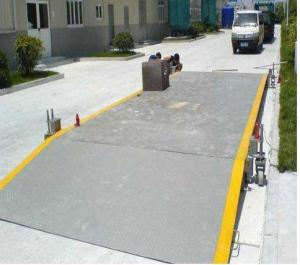 Quality Q235 Material Movable 3×8m 50t Truck Weigh Scales wholesale