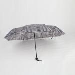 Promotional Advertising Three Fold Umbrella Manual Opening 190T Polyester Fabric