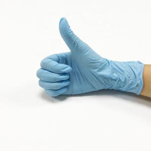 Quality Nitrile Disposable Exam Gloves Smooth Surface Waterproof Anti Oil for Restaurants wholesale