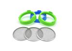 Food Grade 304SS Stainless Steel Sprouting Lids Jar Kit