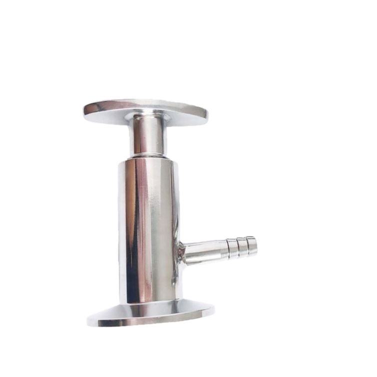 Hygienic Stainless Steel 304 316 Sampling Valve For Food Grade Contamination Prevention