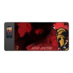 Black Rubber 15w Mouse Pad Wireless Charger Gaming Computer Waterproof