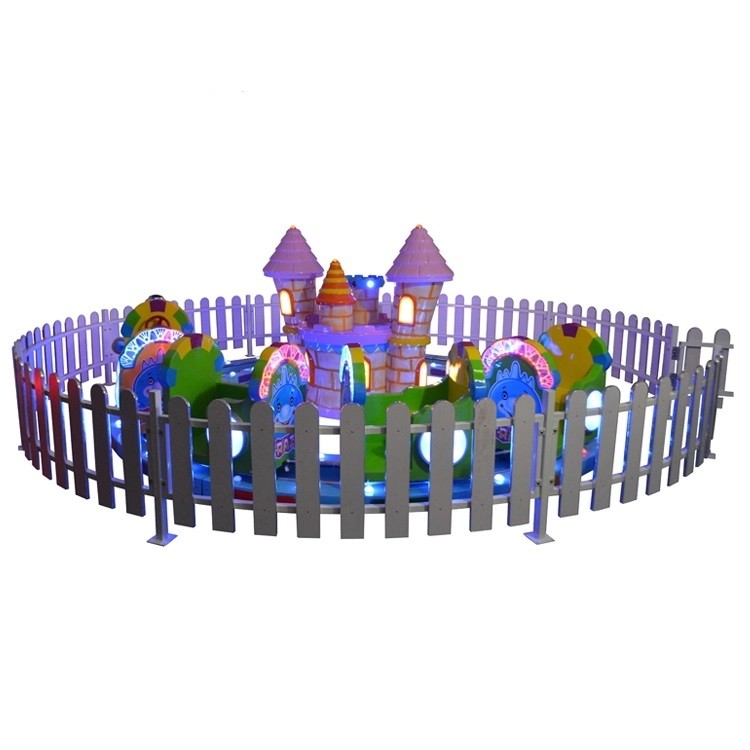 Coin Operated Kiddie Ride Machines Szf Intercity Train Rail FRP + Metal Material