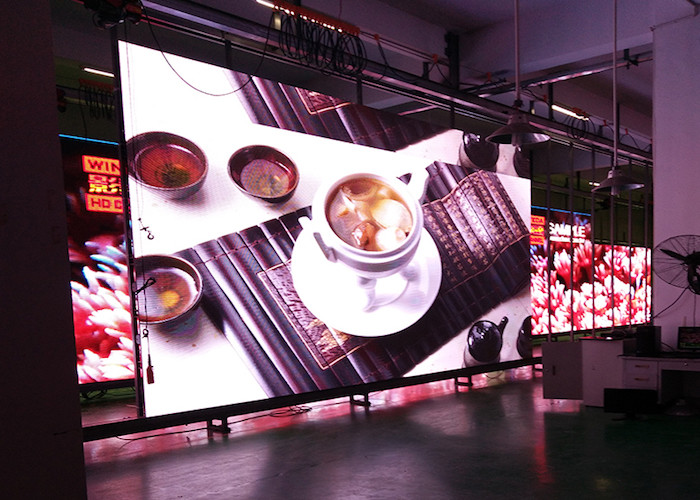 Commercial Indoor Led Screen P3.91mm , Large Led Display For Advertising / Stage