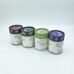 Custom eco friendly kraft paper cardboard cylinder containers tubes box