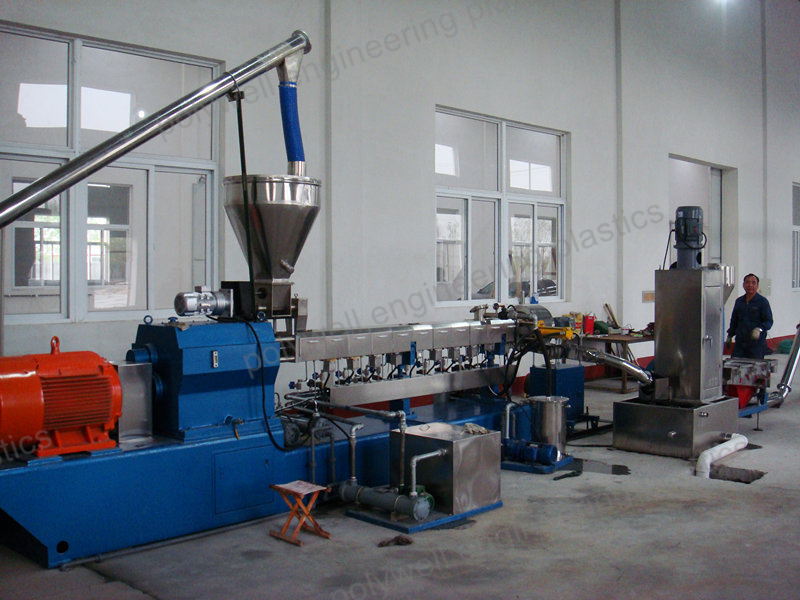 PA6/66 Plastic Recycling Granulator Machine Multiple Feed With 400r/Min Speed