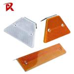 Super Brightness orange flexible traffic delineators Reflective highway