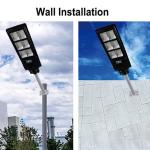 90w-1500w Solar Led Street Lamp Intelligent Light Control High Power Household