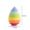 Buy cheap 1 PCS Soft Hydrophilic Rainbow Makeup Sponge BB Cream Beauty Egg Wholesale Puff from wholesalers