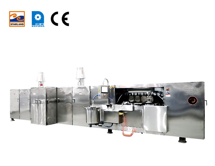 Automatic Wafer Biscuit Production Line Stainless Steel Material