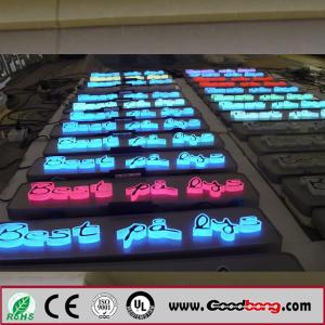 Quality Custom outdoor waterproof luminous acrylic led frontlit beer bottle sign,vacuum forming be wholesale