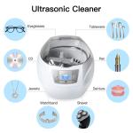 Skymen 750ml 35W Compact Shave Ultrasonic CD Cleaner Dental Instrument