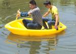 B2M Plastic Rowing Boat , LLDPE Small Plastic Boat LeisureWith Outboard Motor