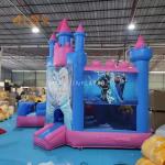 New Commercial Happy Party Bouncy Castle Combo Inflatable Wedd Snow Globe Big