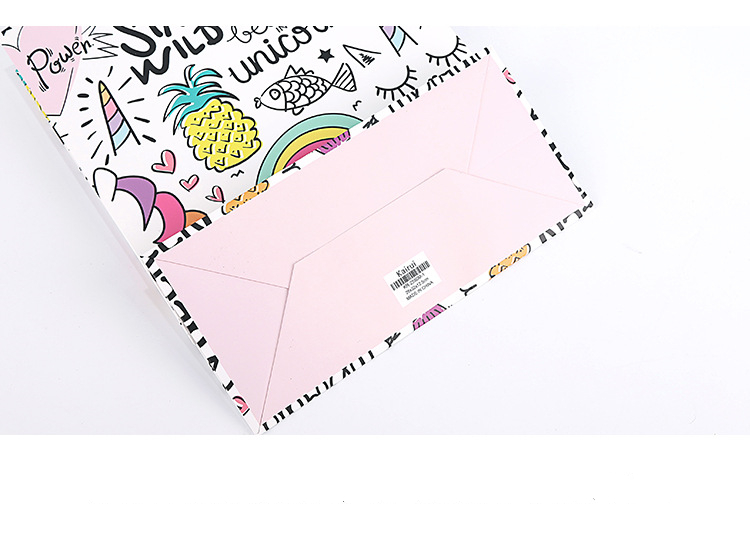 Ultraportable Kraft Paper Christmas Bags