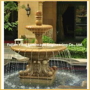 Quality Stone Fountain Carved Marble Water Fountain for Garden Outdoor (YKOF-32) wholesale