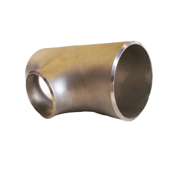 Cheap Seamless Pipe Fittings cold forming Semi Seamless Buttweld Carbon Steel tee for sale