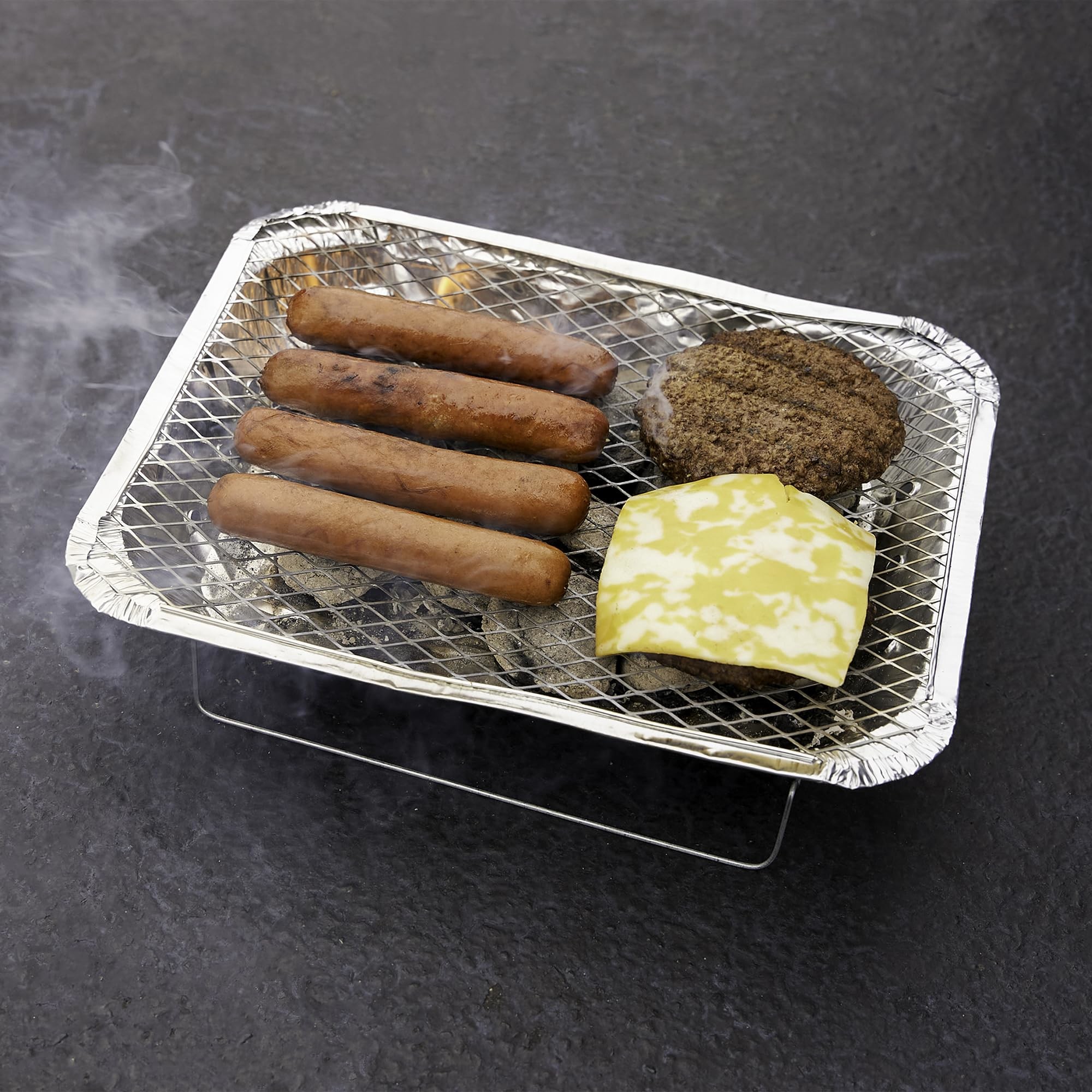 Mini Charcoal Grill 26.5x19.5x8cm Grill Portable Charcoal Small Grill