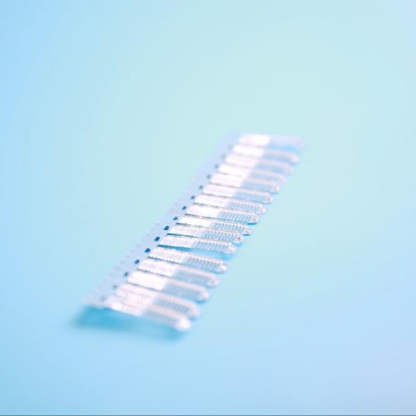 Cheap Microchannel Condenser Insert Fins For AC Fin Width 28mm Micro Condenser Coil for sale