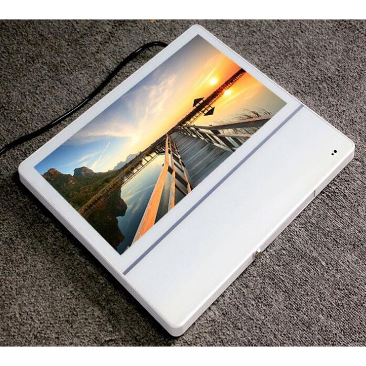 wooden frame 21.5" 22" inch LED LCD video photo display WIFI 4G network Android monitor for advertising exhibition NFT gallery