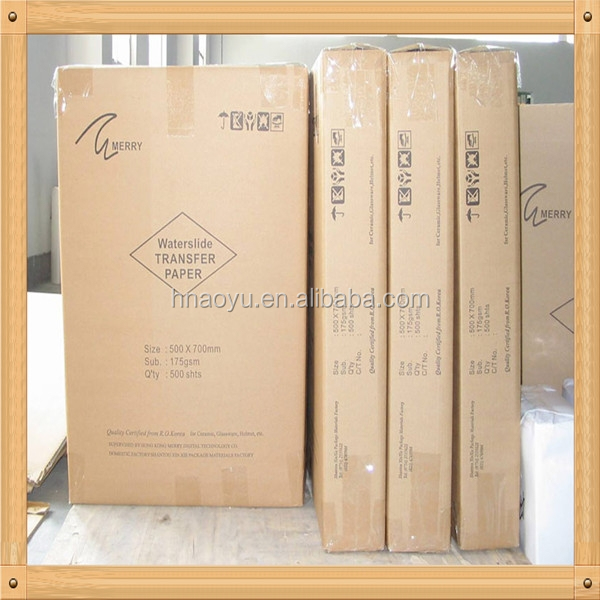 Customized Size Ceramic Screen Printing Water Transfer Decal in for and Ceramics
