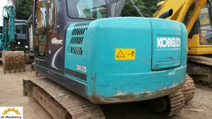 Quality 1670h Used Kobelco Mini Excavator , Kobelco Sk75 Excavator 2015 Year 41kw wholesale