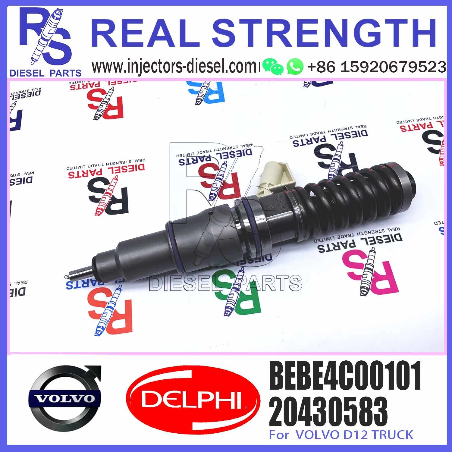 High Performance Diesel Engine Parts 20430583 Electronic Unit Common Rail Fuel Injector BEBE4C00101 For Diesel Engine