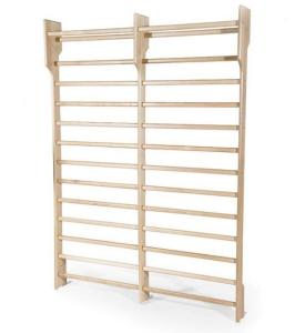Quality Wooden Swedish Ladder Gymnastics Double Wall Bars Freestanding wholesale