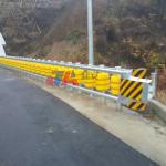 Galvanized Powder Coated Road Safety Barrier with Stainless Steel Frame and