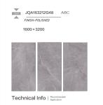 Polars Shadow Grey Sintered Stone Tile Ceramic Wooden Floor Slate Acid Resistant